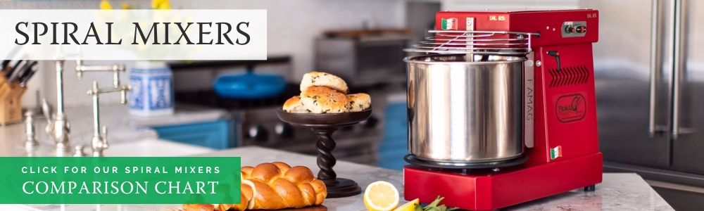 Spiral Mixers Comparison Chart