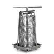 Tabletop fruit press make apple cider